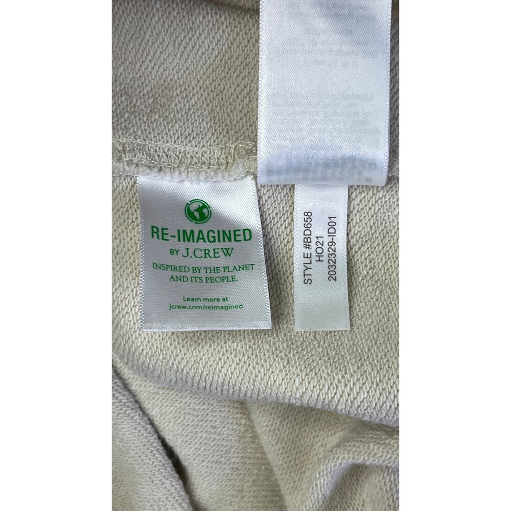 J.Crew The Sun Tarot Graphic Sweatshirt Size Large Ivory Oversized Re-Imagined - Picture 6 of 8
